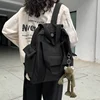 HOCODO New Solid Color Women'S Waterproof Nylon Backpack Simple School Bag For Teenage Girl Shoulder Travel Bag School Backpack ► Photo 2/6