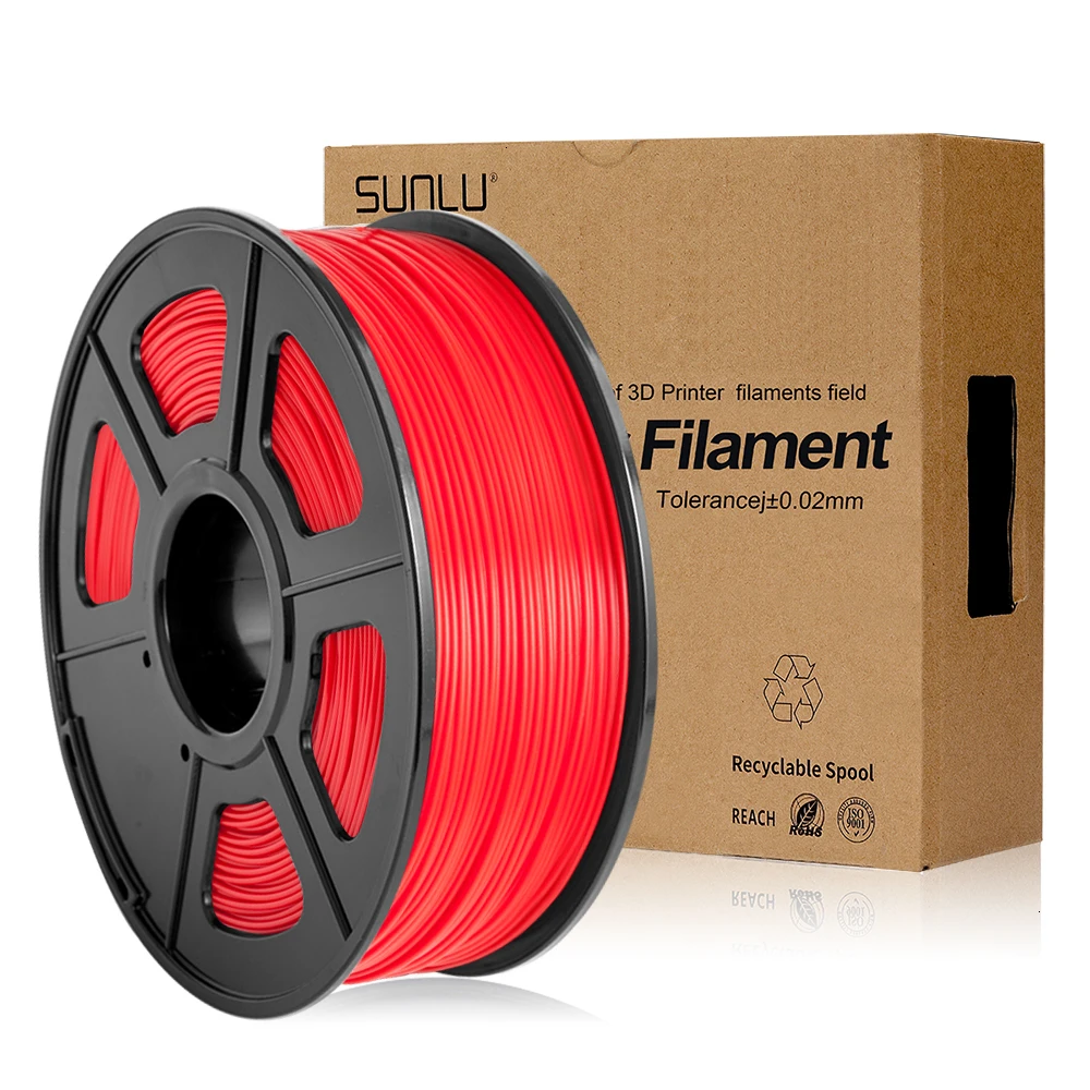 SUNLU PLA нить для 3d принтера 3,00 мм нить для измерения точности+/-0,02 мм для FDM 3d принтера s& ручки для рисования