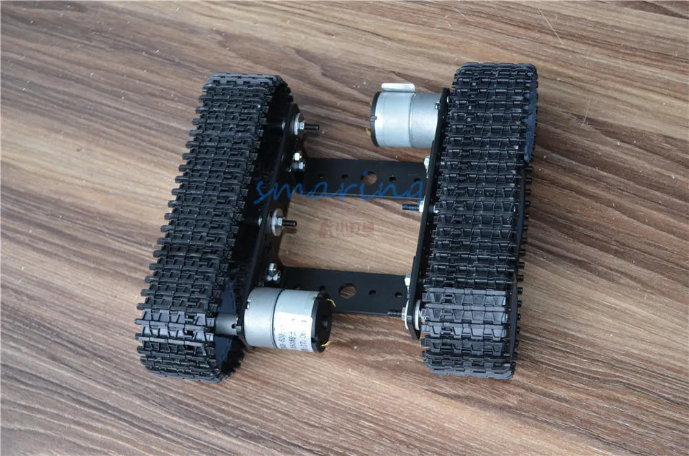 200mm Robot Tank Car Chassis Tracked Crawler Caterpillar Vehicle DIY Smart Track Car Pedrail For Arduino RC Toy