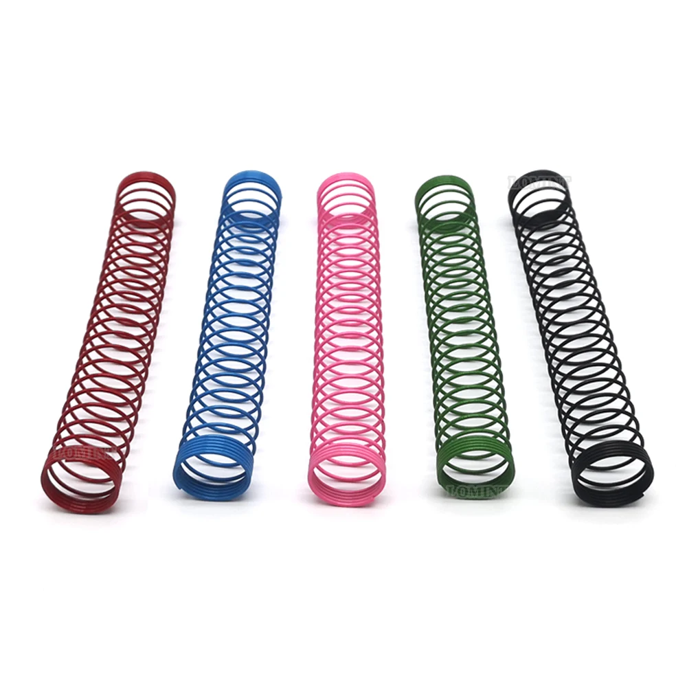 Multipurpose Colorful Springs For Hookah Silicone Hose High Elastic Shisha Home Hardware Accessories 17.5mm Inner Diameter