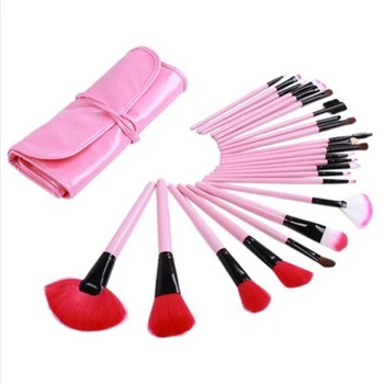 

24PCS Pro Makeup Brushes Foundation Eyebrow Eyeliner Blush Powder Cosmetic Concealer Professional Makeup Brushes Set