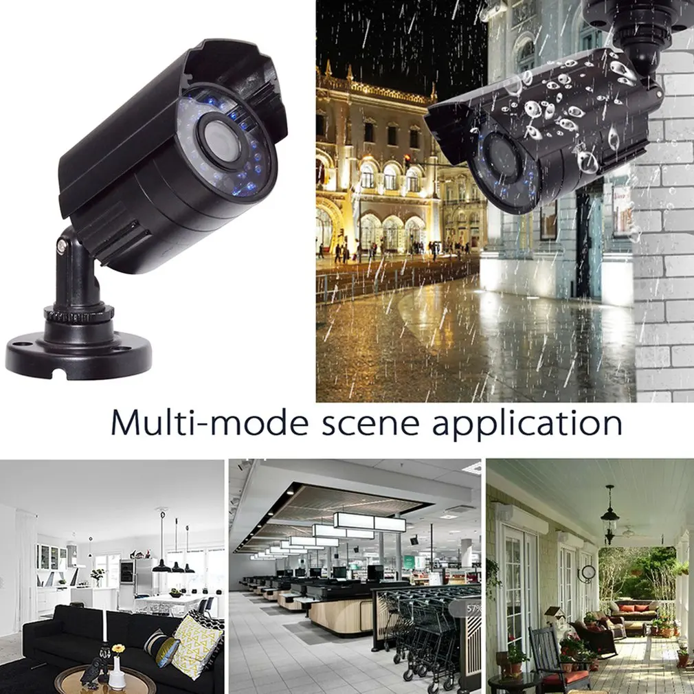 HD 1080P 2.0MP ИК инфракрасный 30 светодиодный 12 В камера безопасности ночного видения 3,6 мм камера водонепроницаемый IP65 пистолет в форме AU Тип