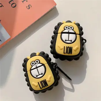 

For AirPods Case Lion Protective Cover Wireless Earphone Case For Airpods 12