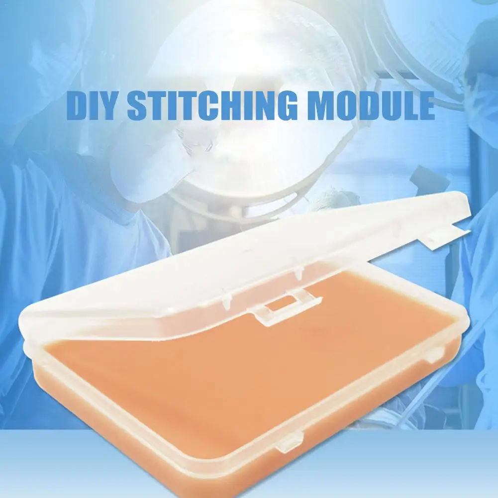 

DIY Surgical Skin Suture Practice Silicone Pad For Junior Doctors to Practice Simulated Skin Suture Module For Dortor Equipment
