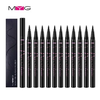 

12 Pcs/Lot Professional Liquid Eyeliner Pen Make up Black Liquid Eye Liner Super Waterproof Long Lasting Cosmetics Tools