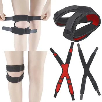 

NEW 1 PC Sport Knee Brace with Adjustable Strap Pain Relief Protection for Running