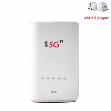  NEW Unlock China Unicom VN007+ 5G CPE Wireless Router NSA SA 2.3Gbps Sim Slot Router Mesh wifi 5g CPE Modem Wireless High-power 