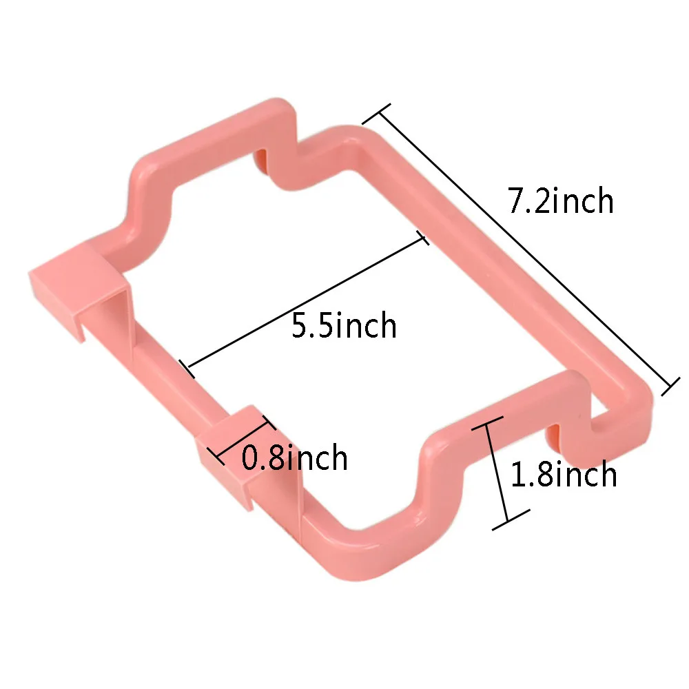 1 шт. пластиковая вешалка для мешков для мусора, портативная подвесная сумка для мусора, стеллаж для хранения, держатель для кухонных гаджетов, стеллаж для хранения, Dropship#15
