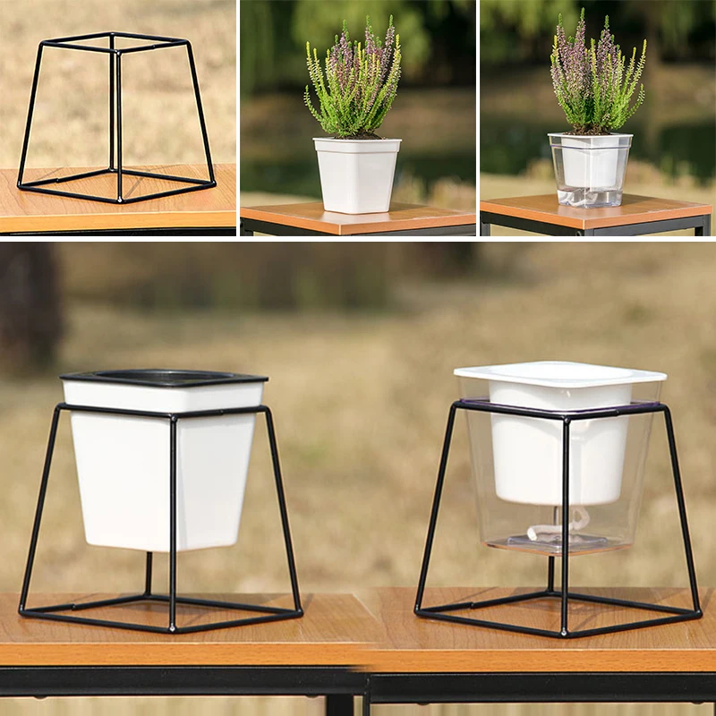 Мини цветочный горшок для выращивания растений DIY для хранения садоводства отель Декор коробка держатель стенд стол дисплей белый Садовые принадлежности