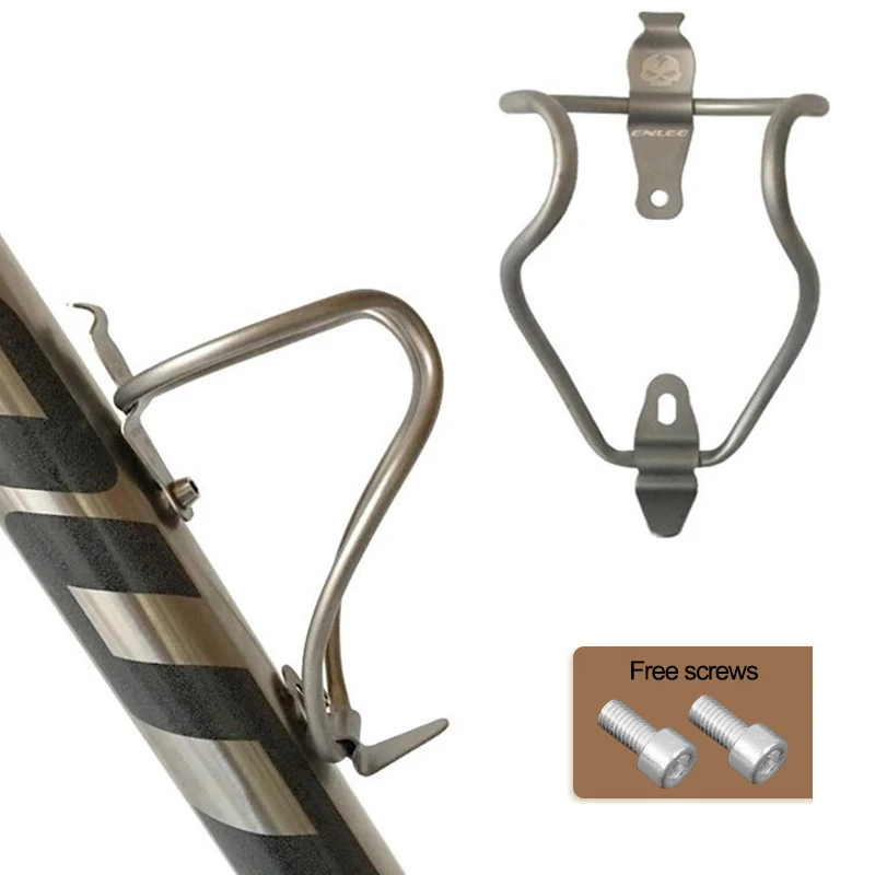 

MTB Bicycle Water Bottle Holder Titanium Alloy Mountain Bike Bottle Cage Ultralight Cycling Drink Water Cup Rack Accessories