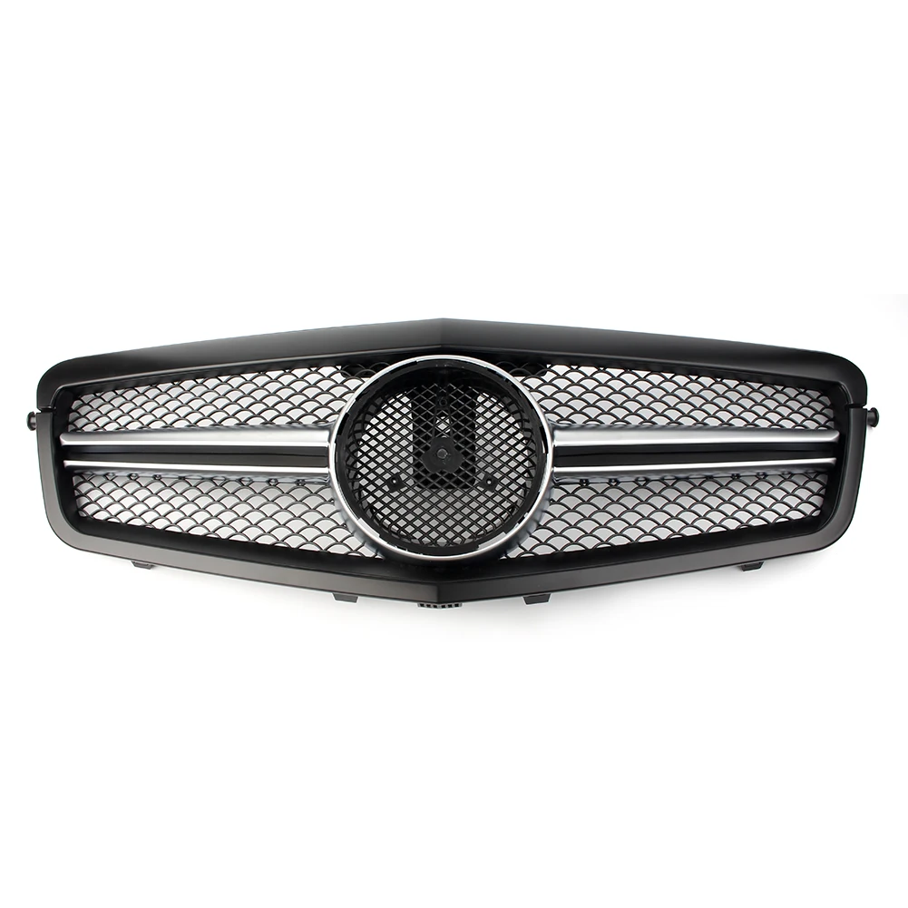  Matt Black Front Grille Sport Radiator Grill For Mercedes Benz E-Class W212 S212 2010 2011 2012 201