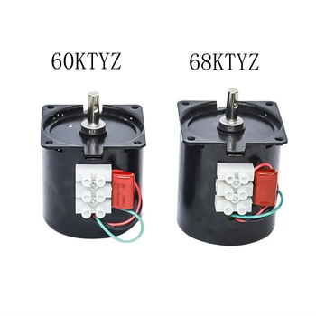 

60 68KTYZ AC Synchronous Gear Motor 220V CW/CCW 10rpm 50HZ/60HZ 1.2 2.5 5 10 15 20 30 50 60 80 110rpm
