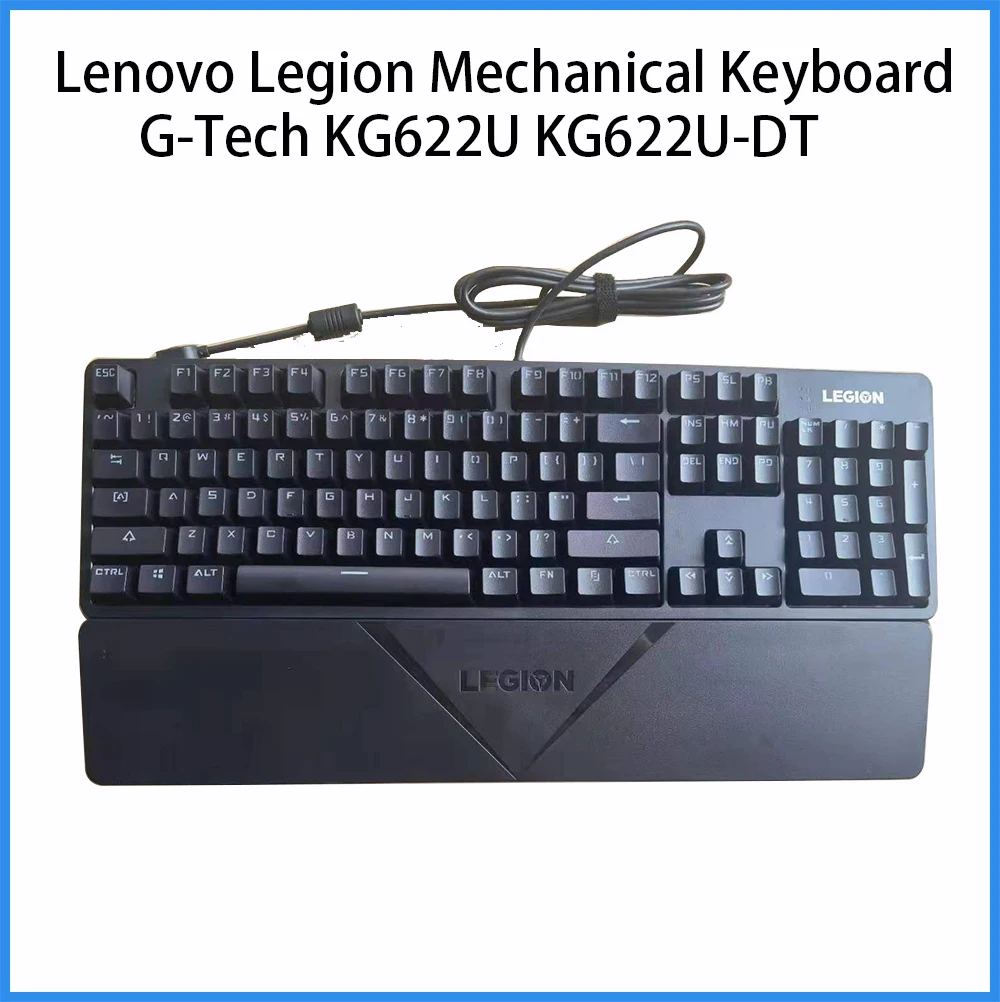 

Lenovo Legion Mechanical Keyboard G-Tech KG622U KG622U-DT RGB USB Keyboard Black US English 103P
