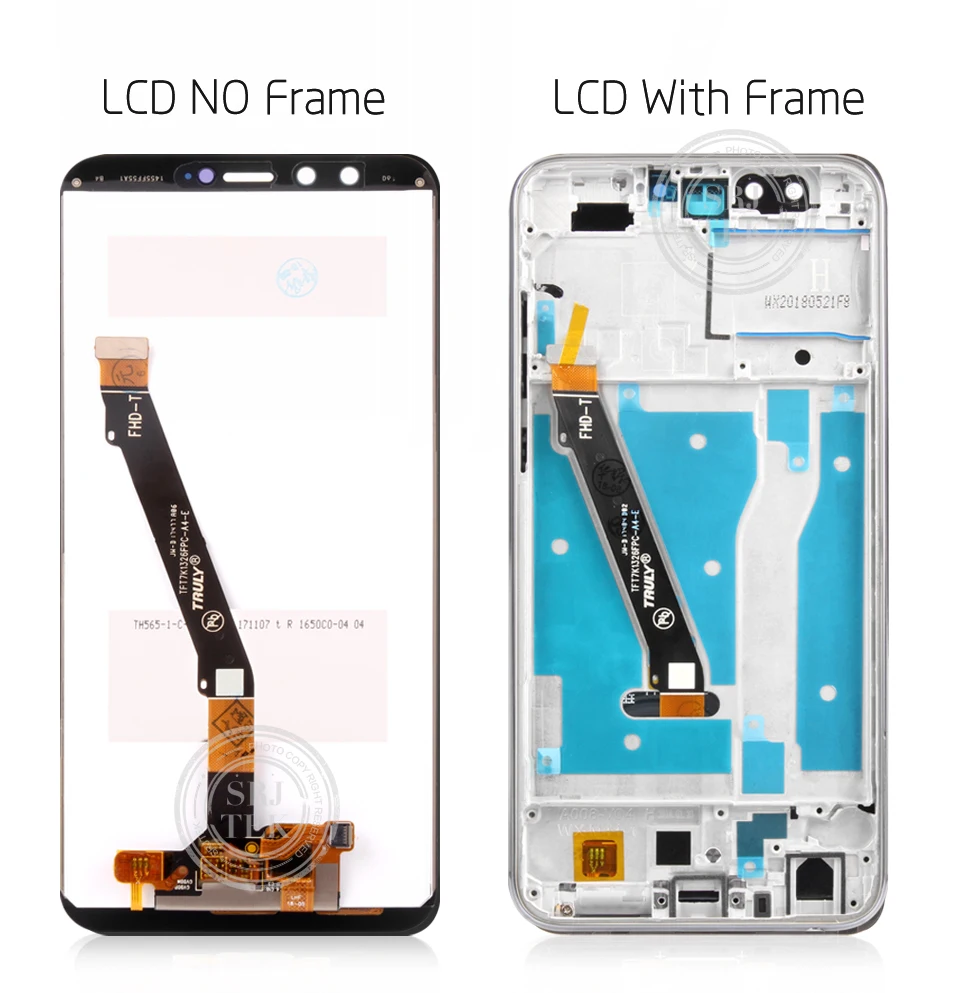 SRJTEK 5,65 ''для HUAWEI Honor 9 Lite ЖК-экран сенсорная матрица дигитайзер Сенсорное стекло с рамкой для HUAWEI Honor 9 Lite дисплей
