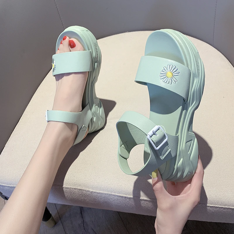 

Women Sandals Plus Size Wedges Shoes For Women High Heels Sandals Summer Shoes 2019 Flip Flop Chaussures Femme Platform Sandals