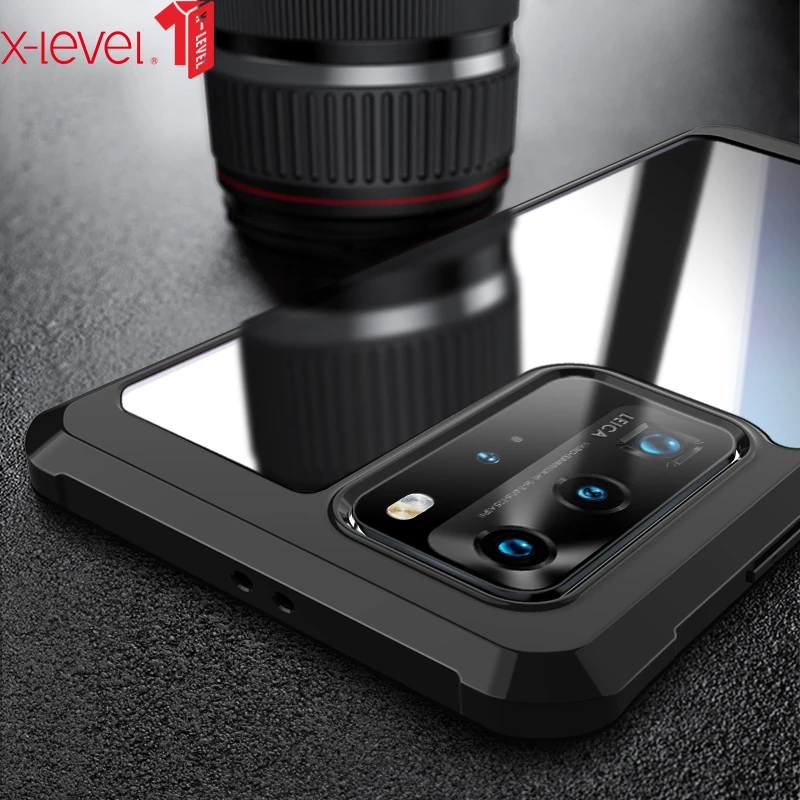 X Level противоударный чехол для Huawei P40 Pro мягкий край полный защитный бампер