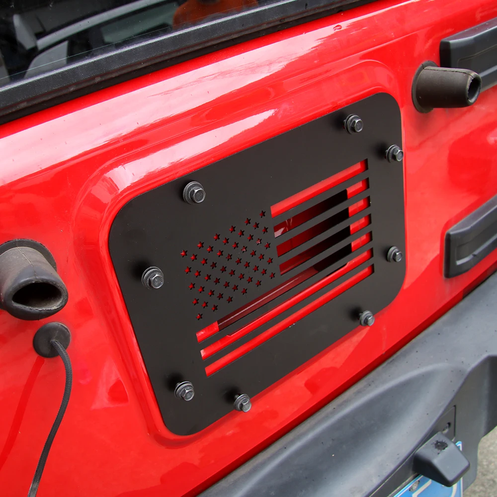 BAWA задняя дверь воздуха на выходе вентиляционные крышки наборы для Jeep Wrangler JK крышка багажника выхлопная крышка воздуха для Jeep Wrangler JK 2007