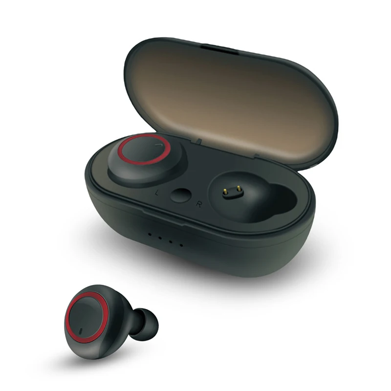 

In Stock TWS 5.0 Bluetooth Headphone 3D Stereo Wireless Earphone Sports Earbuds Headset with Charging Case For iPhone Xiaomi