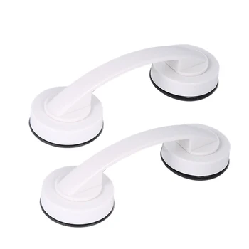 

2PCS Bathroom Grip Handle Shower Safety Tub Bar Glass Door Anti-Slip Safety Strong Mount Grab Bar for Child