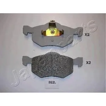 Колодки Тормозные Ford Maverick 03/Mazda Tribute 00передние Japanparts Pa322af Japanparts арт. PA322AF