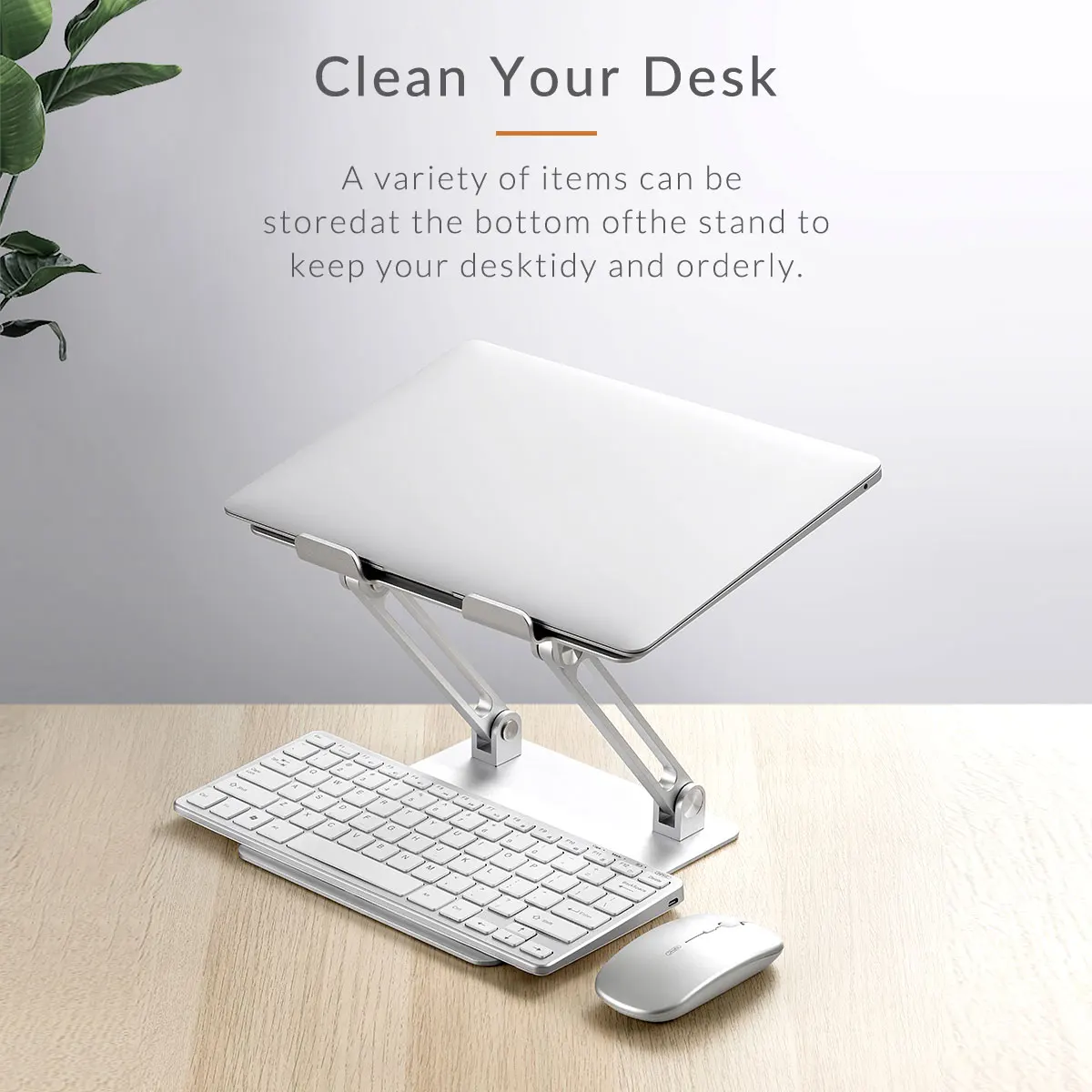 Orico Foldable Laptop Stand Height Angle Adjustable Aluminum Computer