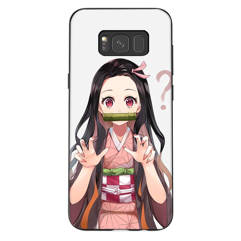 B9 Мобильный чехол для телефона samsung A20E A70S A2 Core J4 J6 Plus Prime J8 J7 Duo Чехол аниме Demon Slayer Kimetsu no Yaiba милый - Цвет: B9