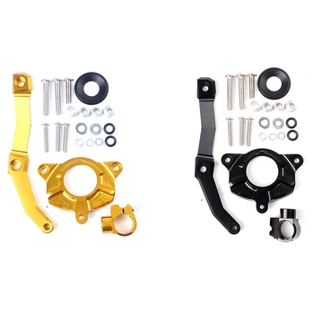 

CNC Motorcycle Steering Damper Stabilizer Bracket Mount Kit For Kawasaki Z1000 2010 2011 2012 2013 Aluminum Motor Accessories