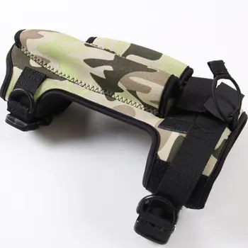 

Scuba Diving Neoprene Knife Wrap Camouflage Sheath Strap Leg Holder 2 Pockets