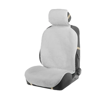 

Seat cover, natural wool, 145 x 55 cm, white 3909755