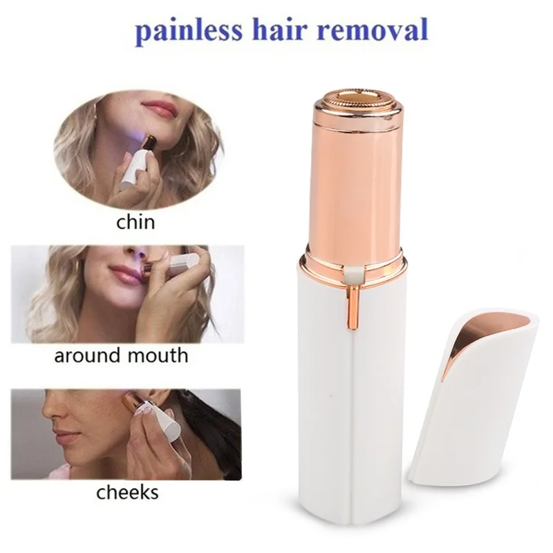 2022 Epilator Face Hair Removal Lipstick Shaver Electric Eyebrow Trimmer  Women's Hair Remover Mini Shaver Epilator For Women - Eyebrow Trimmer -  AliExpress