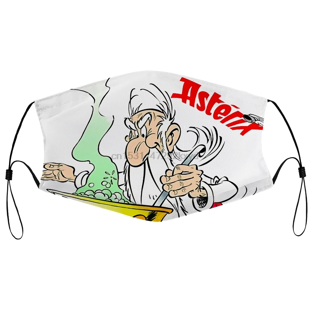 Пылезащитная маска с фильтром Asterix и Obelix панорамикс Getafix Comics для мужчин Pl крутая