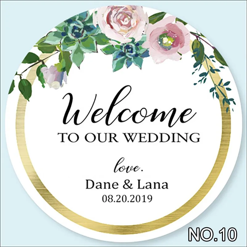 

100PCS 3cm custom sticker and Customized LOGO/Wedding stickers/Design Your Own Stickers/Personalized stickers Invitations Seals