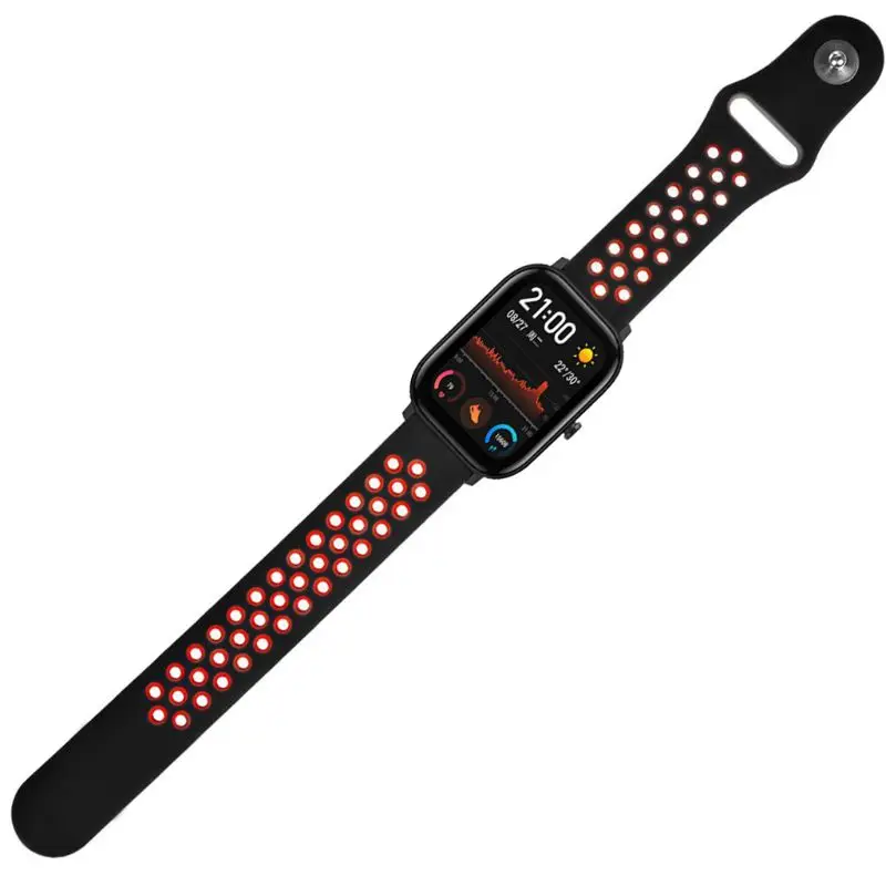 Мягкий силиконовый ремешок для часов для Xiaomi Huami Amazfit GTS/GTR 42 мм часы