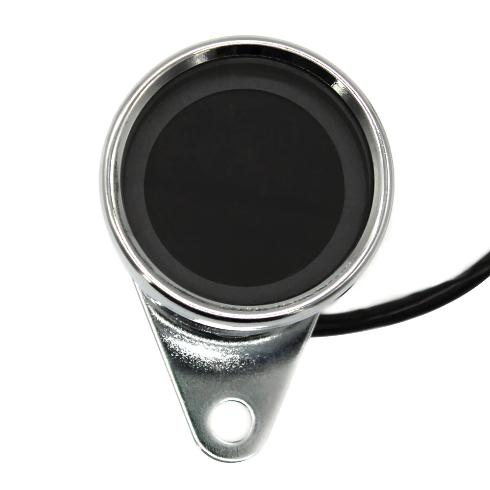 12V Тахометр Мотоцикл инструмент модифицированный цифровой мотоцикл спидометр датчик ЖК-дисплея(7 видов цветов) 0-10000 об/мин 0-199 км/ч