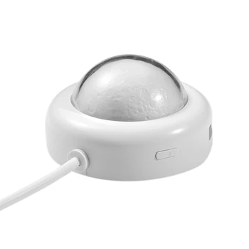 

USB Hub Multi-Port Adapter 4 in 1 Moon Light Adapter with Night Light Type-C Interface Compatible with Most USB