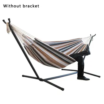 

Single Double Hammock Without Bracket Thicken Widened Canvas Indoor Hammock Camping Sleeping Outdoor Supplies