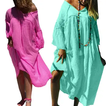 

Women Maxi Dress Summer Beach Casual Sexy Boho Elegant Bandage Bodycon Wrap Long Dresses Female Clothing Solid Color Women Dress