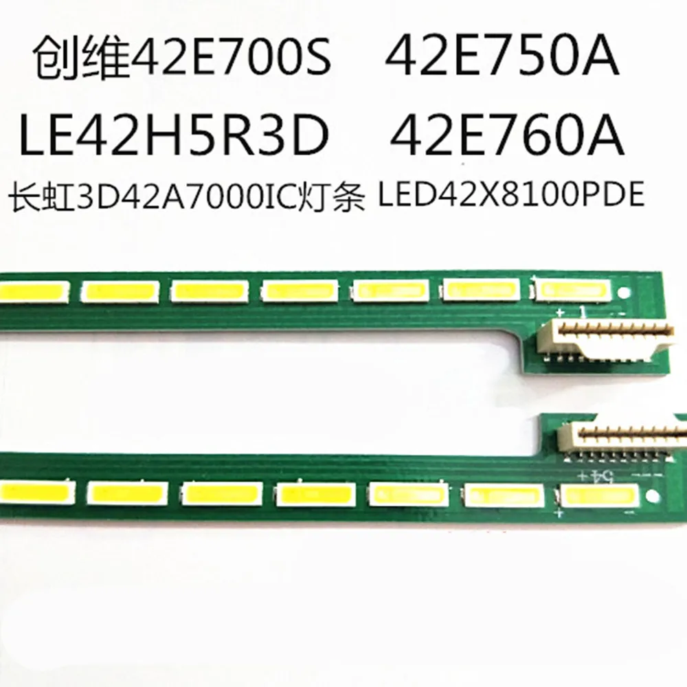 2 шт./лот для chang hong 3D42A37000ID изделие лампа 6922L 0030A 6920L 0001C 1 шт. = 54led 468 мм|Светодиодные