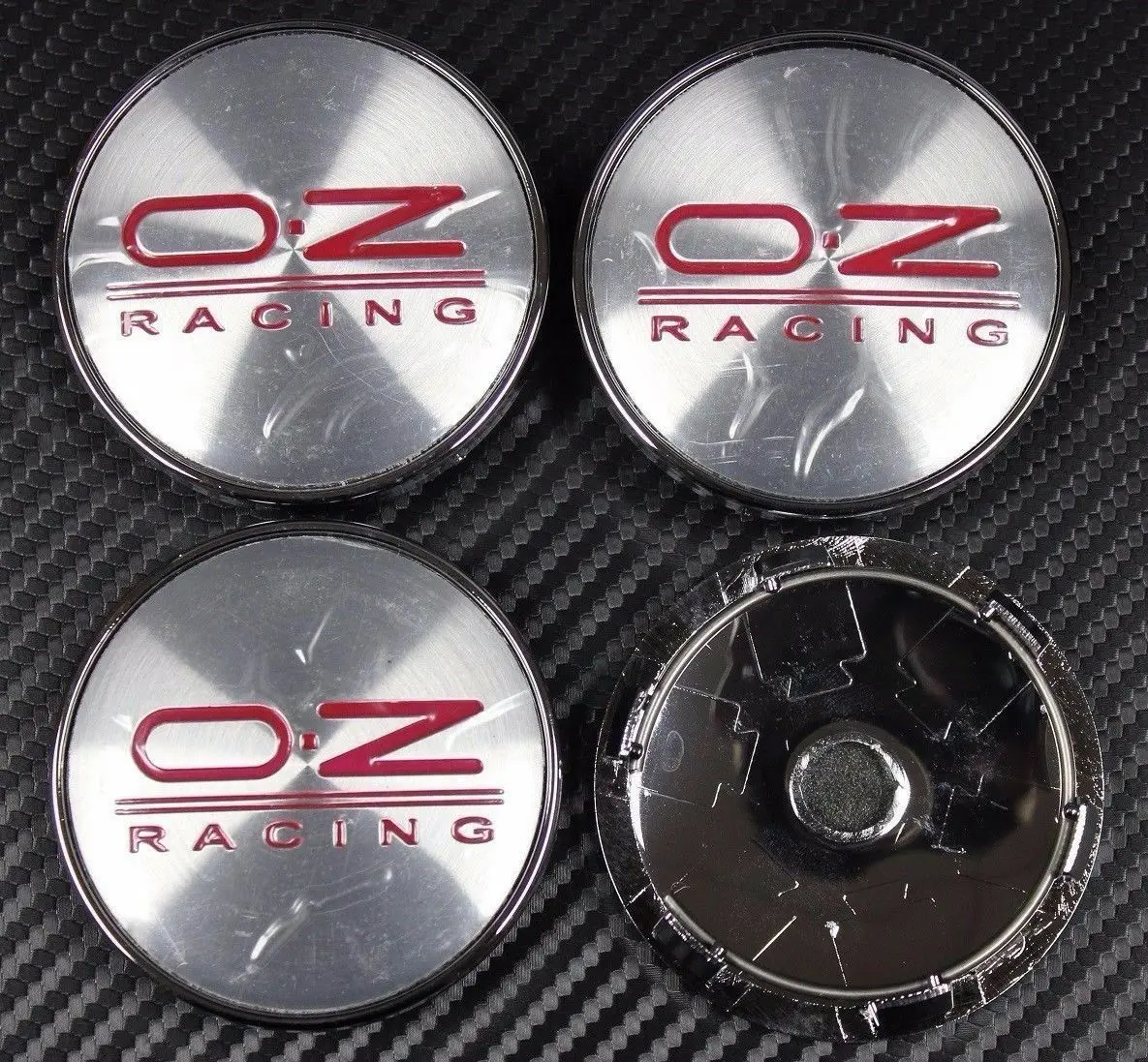 

4pcs OZ RACING Auto Car Wheel Center Hub Cap Badge Emblem Decal Sticker 60mm