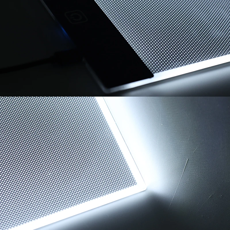 Almofada de Luz LED para Pintura Diamante,