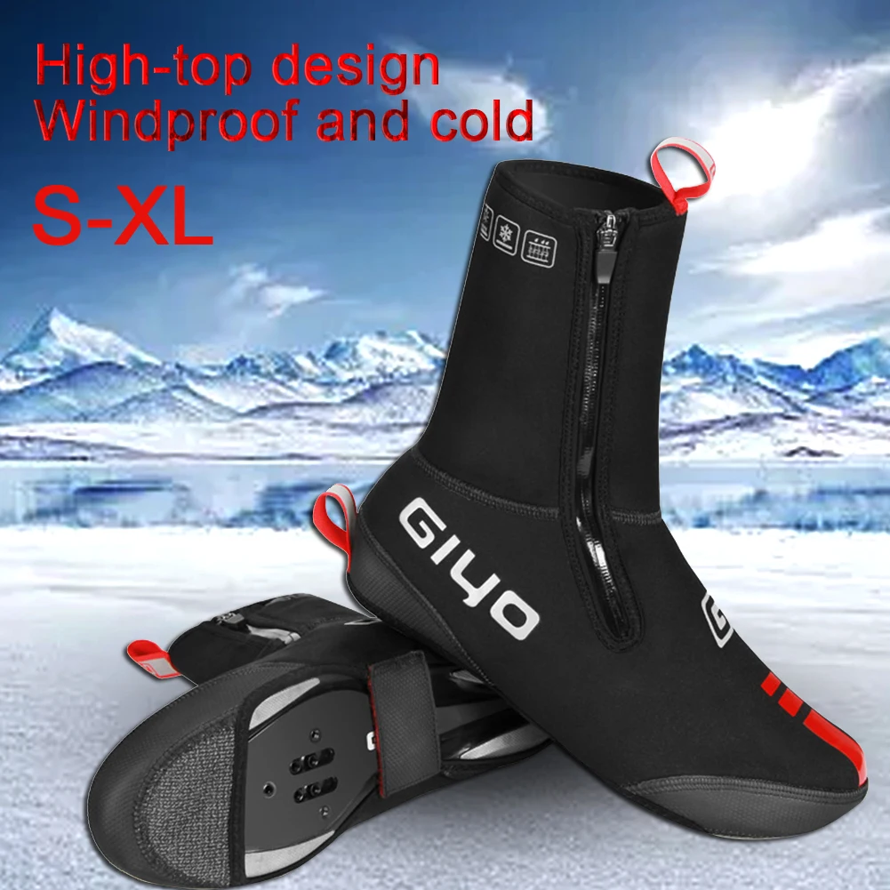 Bike Shoes Covers Cycling Boot Covers Lock Shoe Cover Mountain Road Bike Windproof Waterproof Dustproof Outdoor Riding Equipment 2