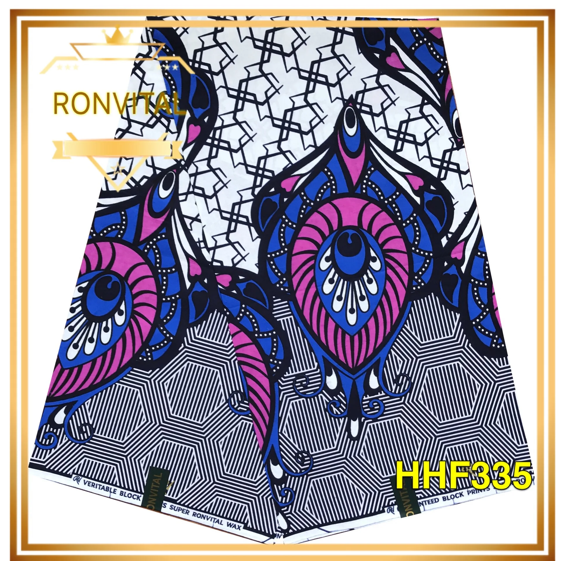 Женское платье DIY ткань воск ronvital Африканский воск высокого качества хлопок Принт материал DIY ткани 6 ярдов/партия