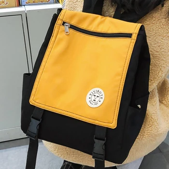 

JOYPESSIE Fashion Waterproof For Teenager Travel Bags Backpack Women Leisure Black School Girls Bagpack Mochilas