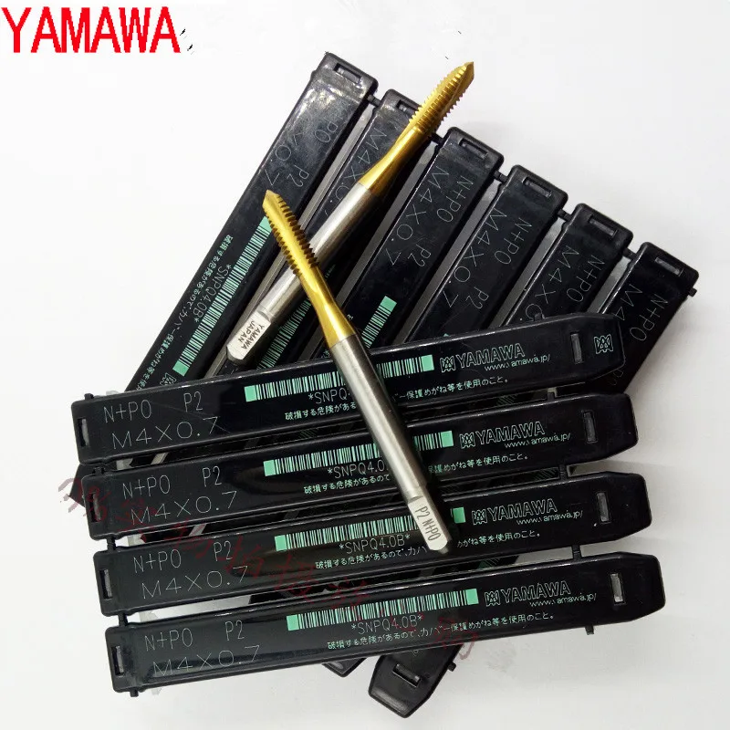 YAMAWA покрытие HSS-E M3 M4 M5 M6 M8 M10 M12 M14 M16 прямой слот сквозное отверстие резьбовой кран |