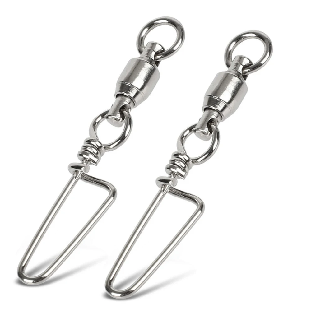 Ball Bearing Fishing Swivel Snap Stainless Steel Fishing Snap Swivels
