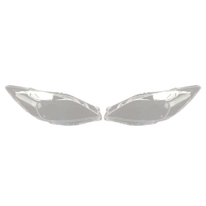 

1Pair Car Front Head Light Lamp Cover for Mazda 3 2006-2012 Headlight Head Light Lamp Waterproof Clear Lens Auto Shell Cover Lef
