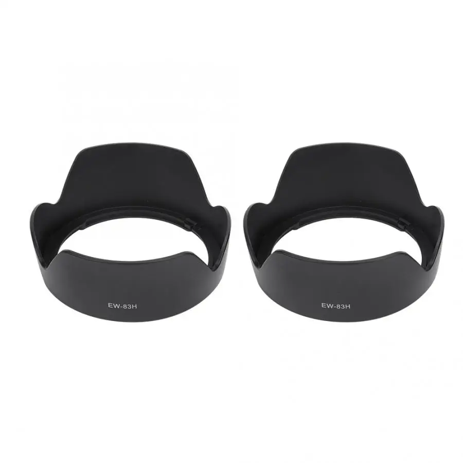 Бленда для объектива 2 шт. зеркальная пластиковая черная бленда камеры подходит