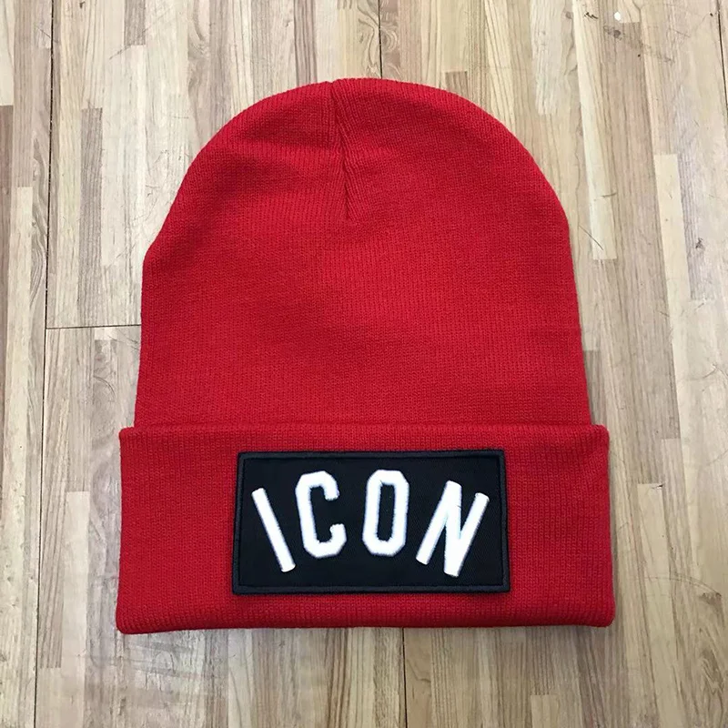 Мужские шапки, зимние мужские женские Лыжные шапки Skullies, качественная вязаная зимняя шапка с вышитыми буквами