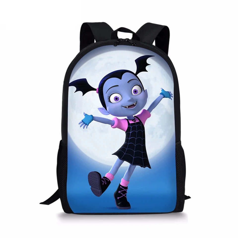 

HaoYun Children's School Backpack Vampirina Prints Pattern Kids Backpack Cartoon Design Toddler Boys Girls School Book Bags