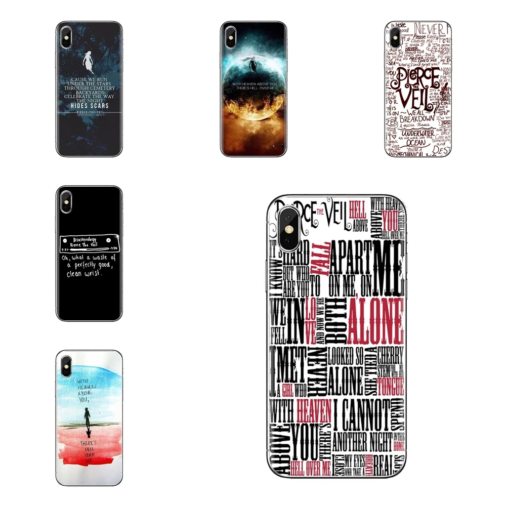 TPU Transparent Skin Cover For Xiaomi Redmi 4A S2 Note 3 3S 4 4X 5 Plus 6 7 6A Pro Pocophone F1 Pierce The Veil PTV Mike Fuentes |